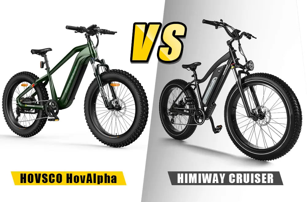 Hovsco HovAlpha vs Himiway Cruiser - Ebike Comparison HOVSCO