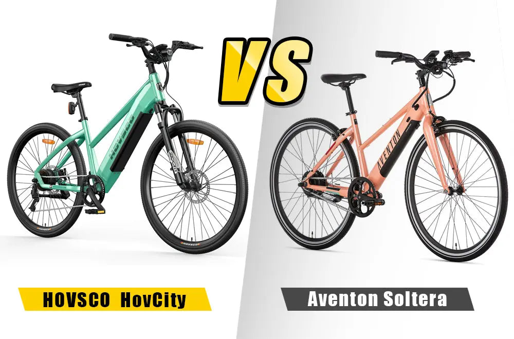 Hovsco vs Aventon: Comparing Hovsco HovCity to the Aventon Soltera HOVSCO