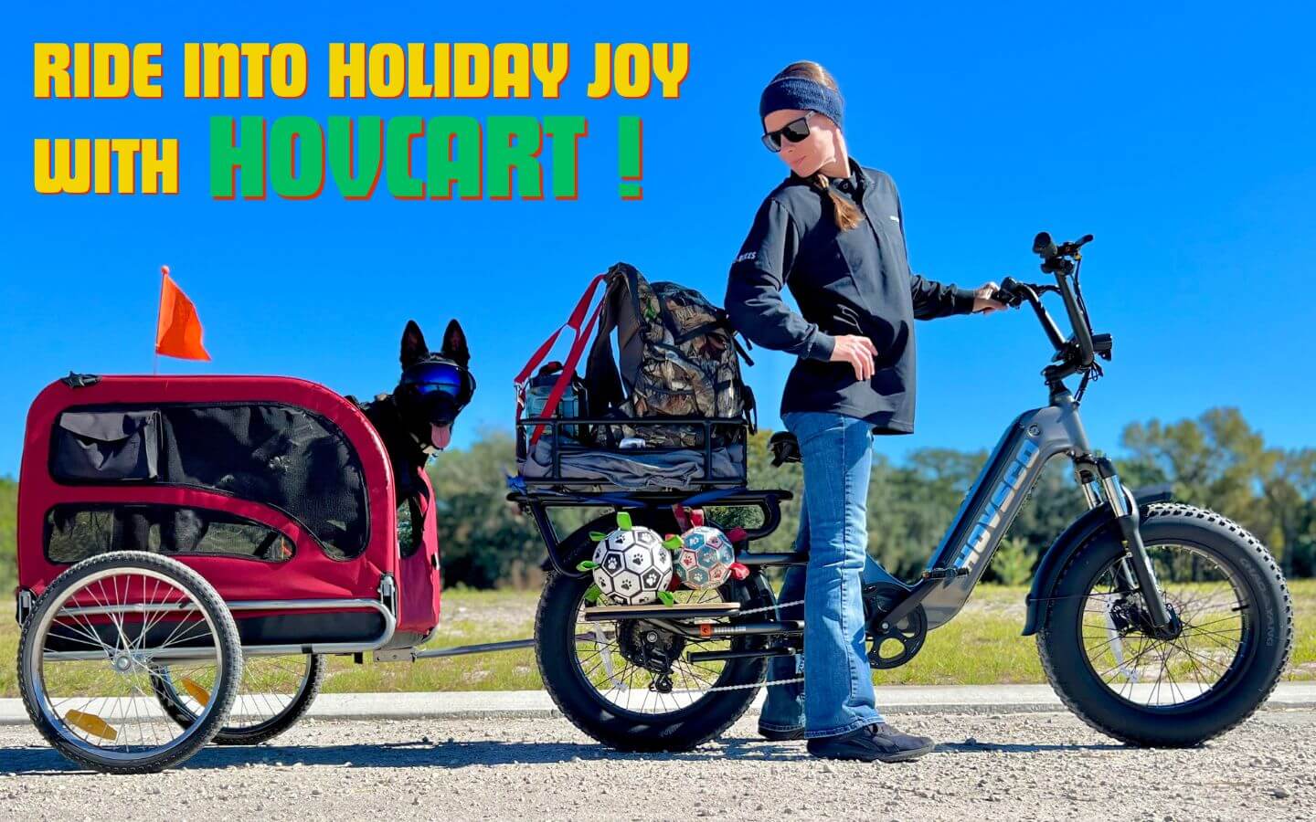 Why is the HOVSCO HovCart Cargo Ebike the Ultimate Companion for Holiday Shopping and Transportation?