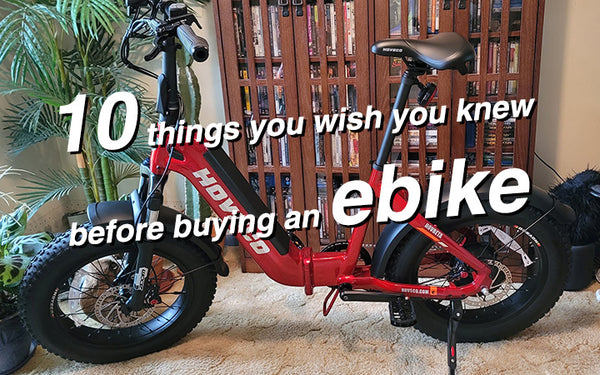 10 Things You Wish You Knew Before Buying an Ebike