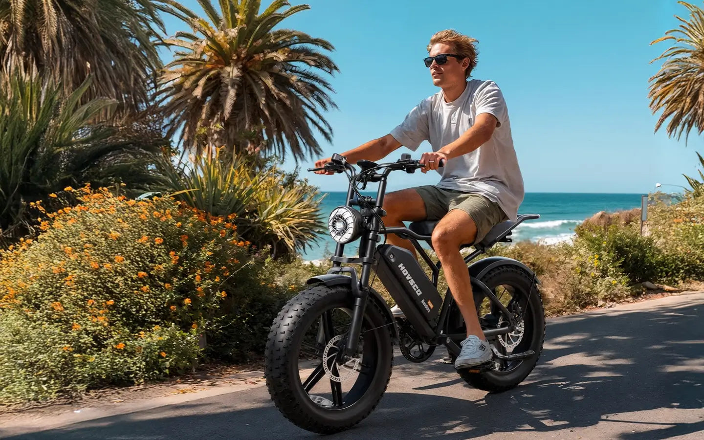 Why Choose the HOVSCO™ HovCity 27.5" Step-Thru Cruiser Electric Bike For Adults?