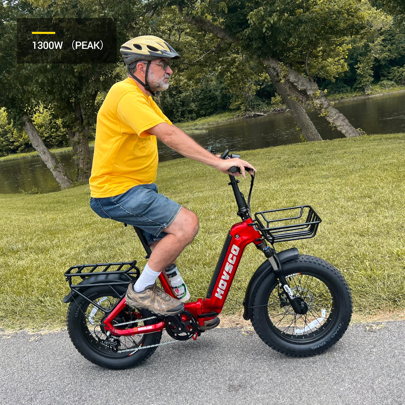 HOVSCO™ HovBeta 20" Foldable Fat Tire Electric Bike