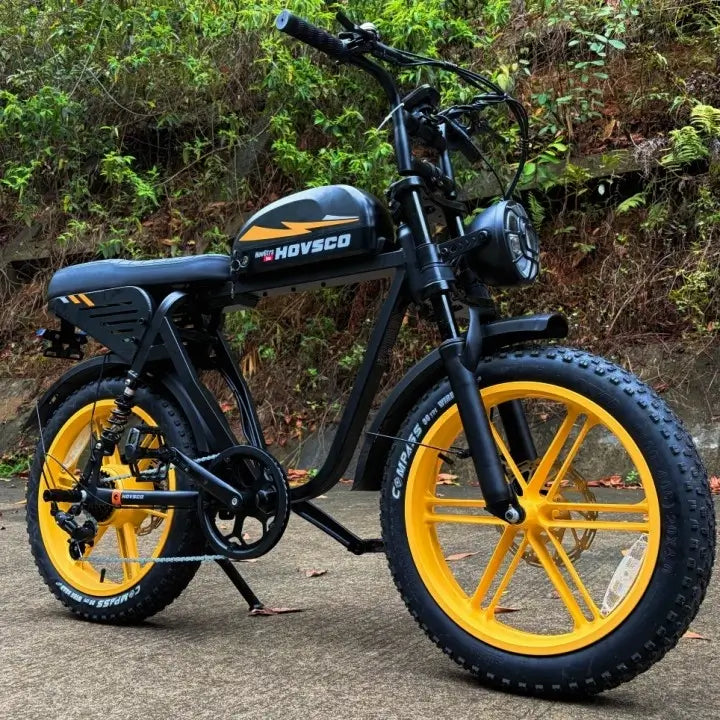 (2026) HOVSCO™ HovGtrs Ultra 1500W Long Range Moped-Style Electric Bike