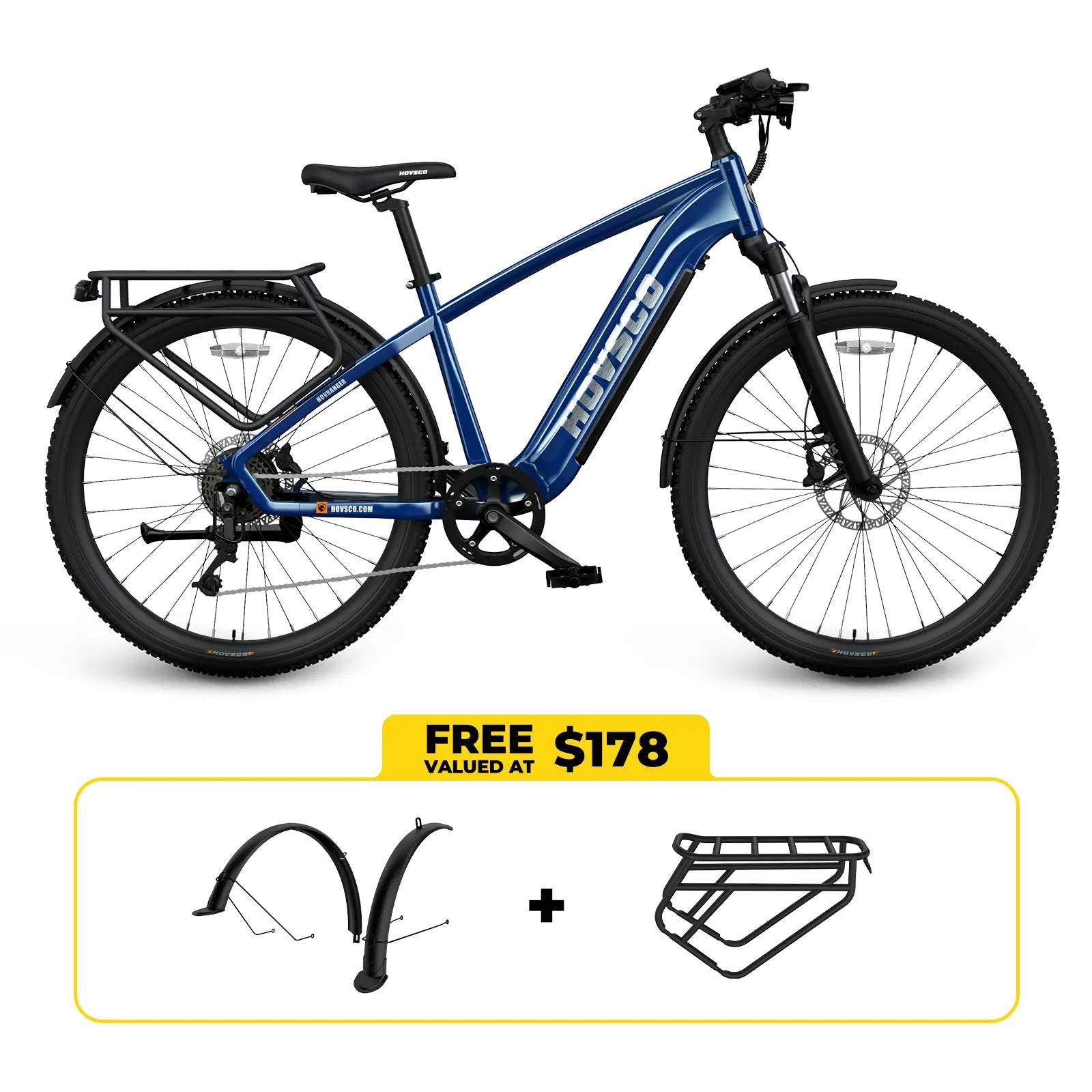 HOVSCO™ HovRanger 27.5" Electric Bike For Adults