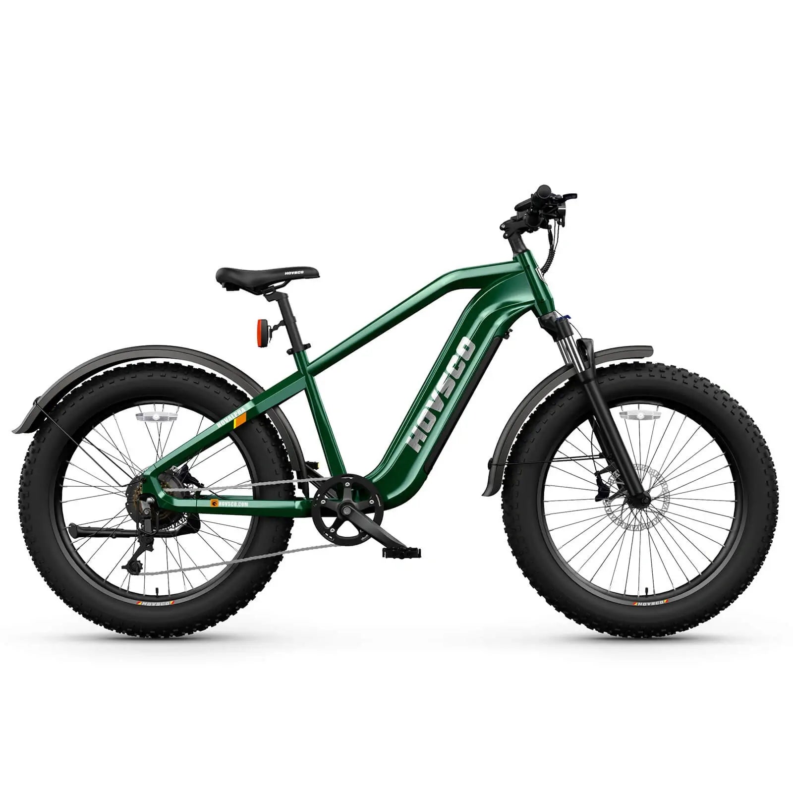 HovAlpha 26" Electric Fat Bike | HOVSCO E-Bikes Dark Grey / Step-Over HovAlpha 26" Electric Fat Bike | HOVSCO E-Bikes Dark Grey / Step-Over