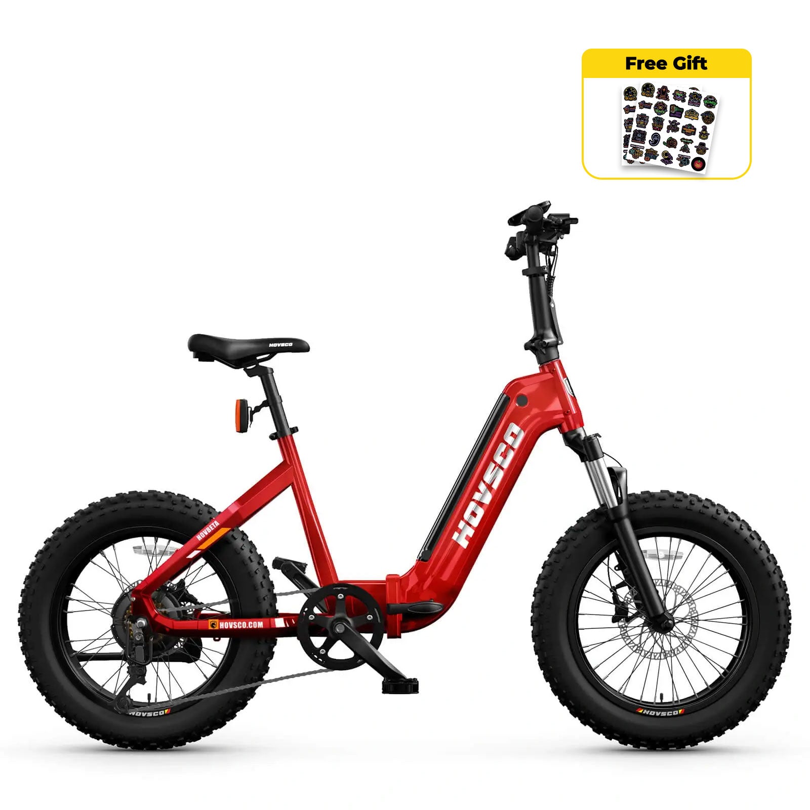 HOVSCO™ HovBeta 20" Foldable Fat Tire Electric Bike