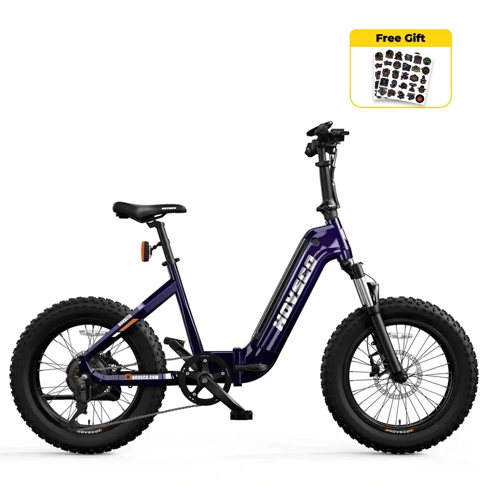 HOVSCO™ HovBeta 20" Foldable Fat Tire Electric Bike
