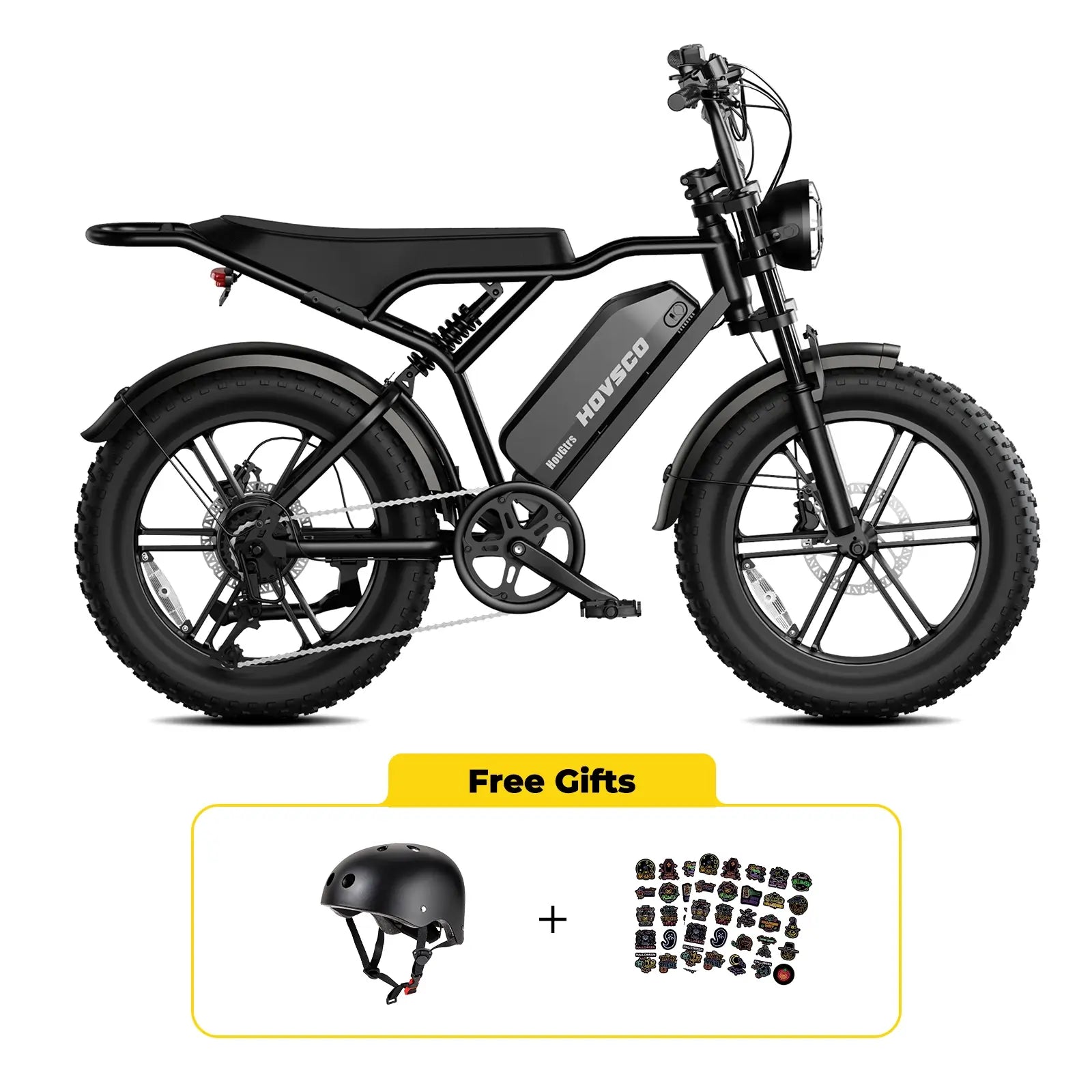 HOVSCO™ HovGtrs 1500W Moped-style Electric Bike