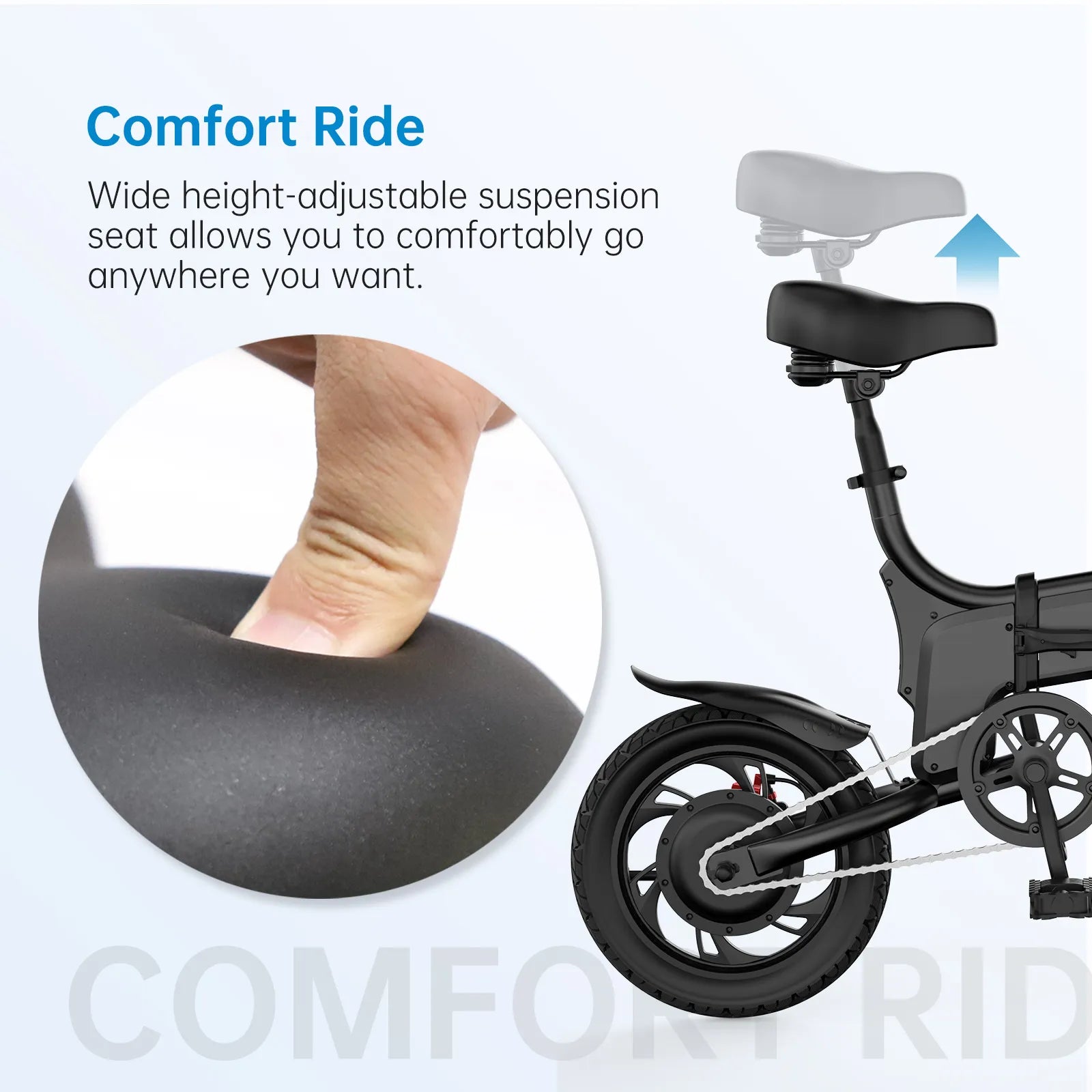 【New Arrival】HOVSCO™ Sync Max 14" Folding Electric Bike - HOVSCO