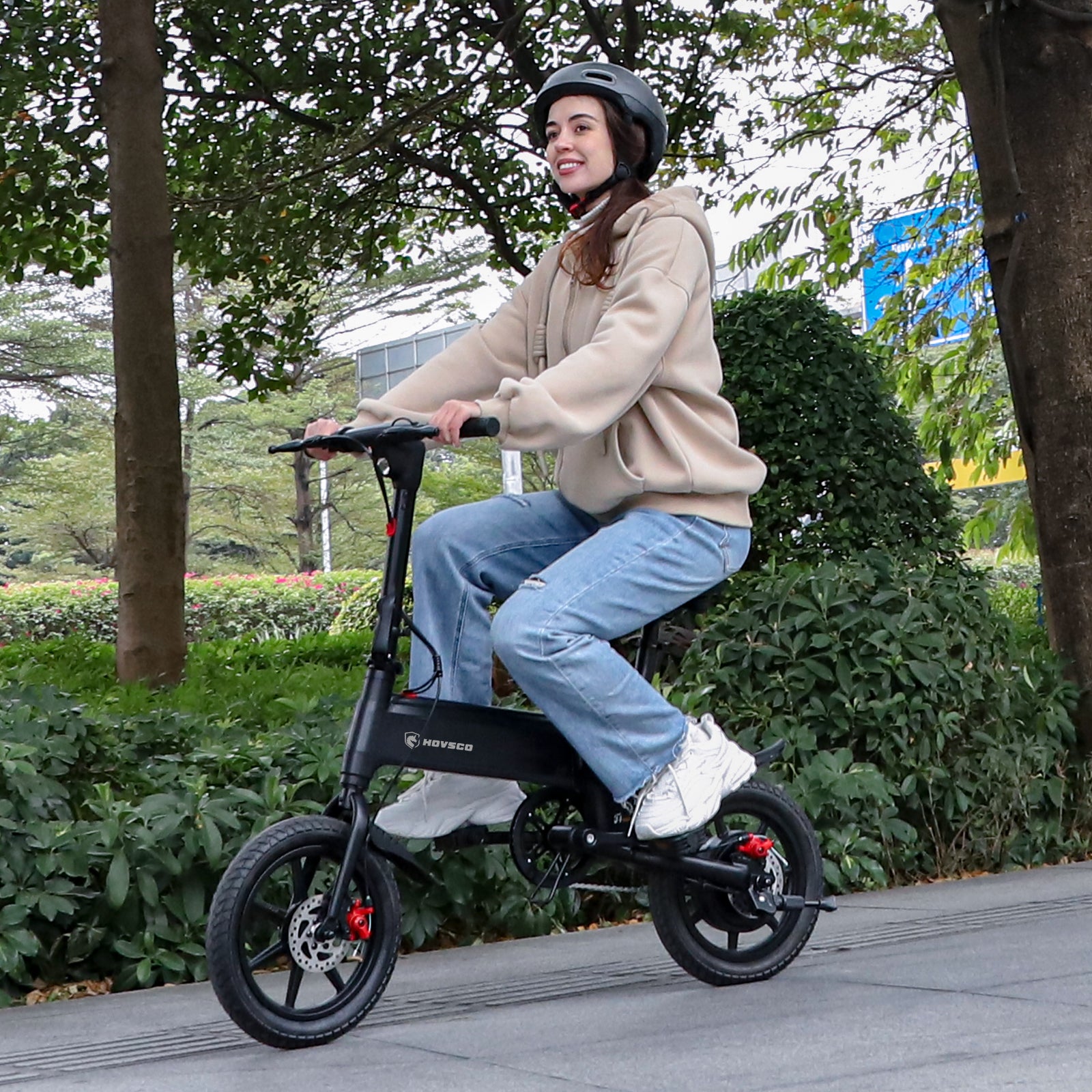 【New Arrival】HOVSCO™ Sync Max 14" Folding Electric Bike - HOVSCO