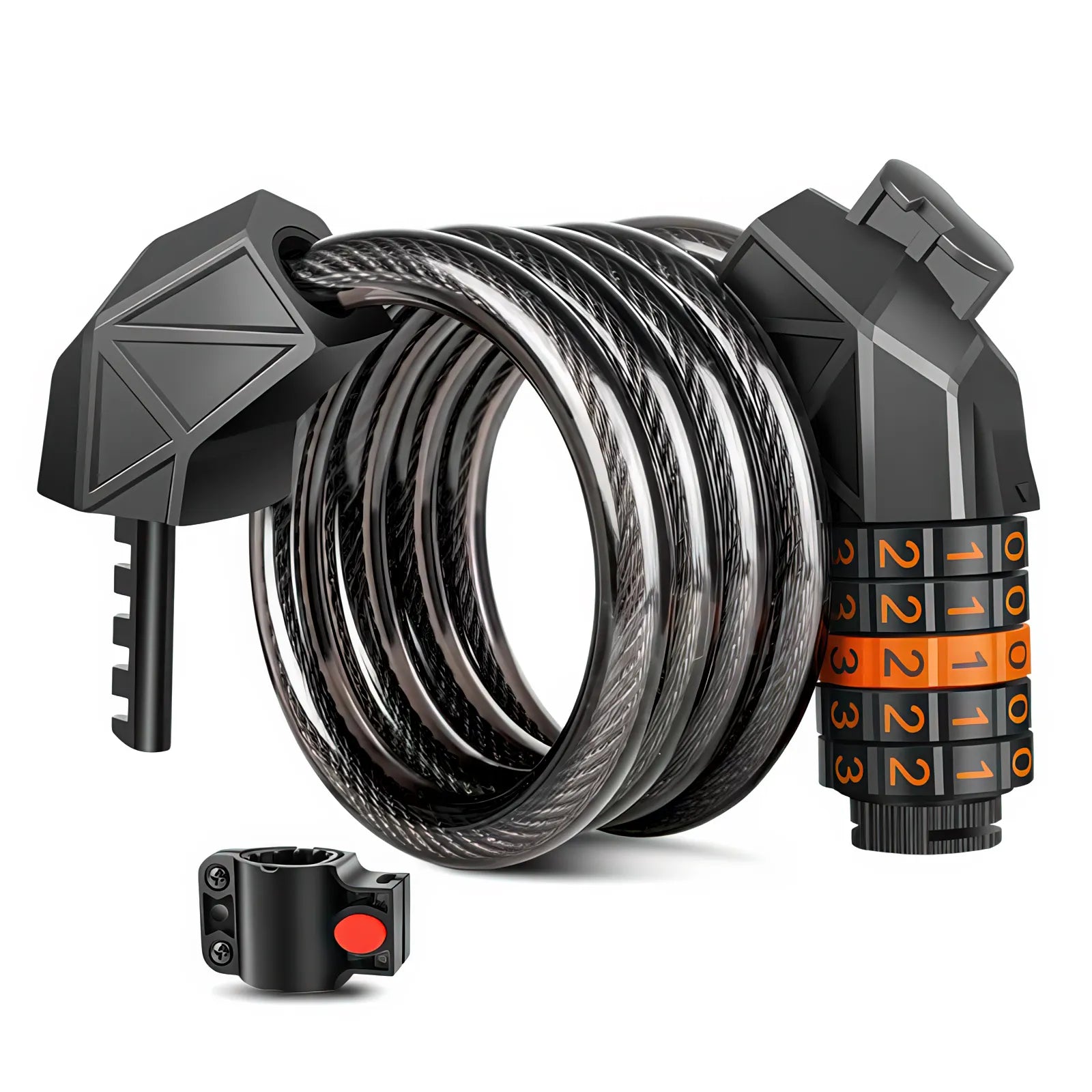 HOVSCO™ Handlebar Bag + Phone Holder + Bike Lock Set