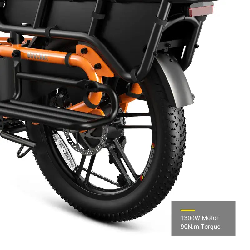 HOVSCO™ HovCart 20“ Step-Thru Electric Fat Tire Cargo Bike