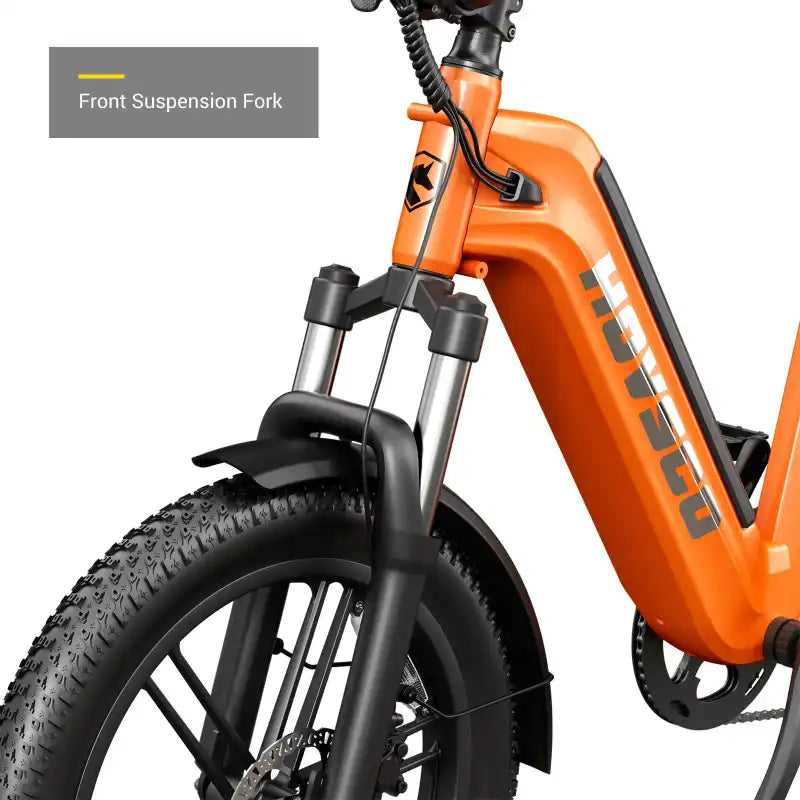 HOVSCO™ HovCart 20“ Step-Thru Electric Fat Tire Cargo Bike