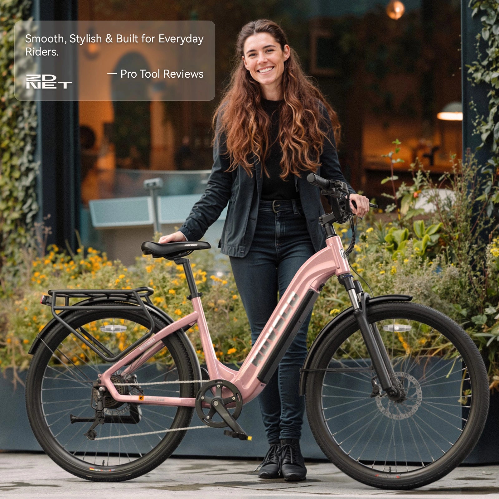 HOVSCO™ HovRanger 27.5" Step-Thru Commuter Bike