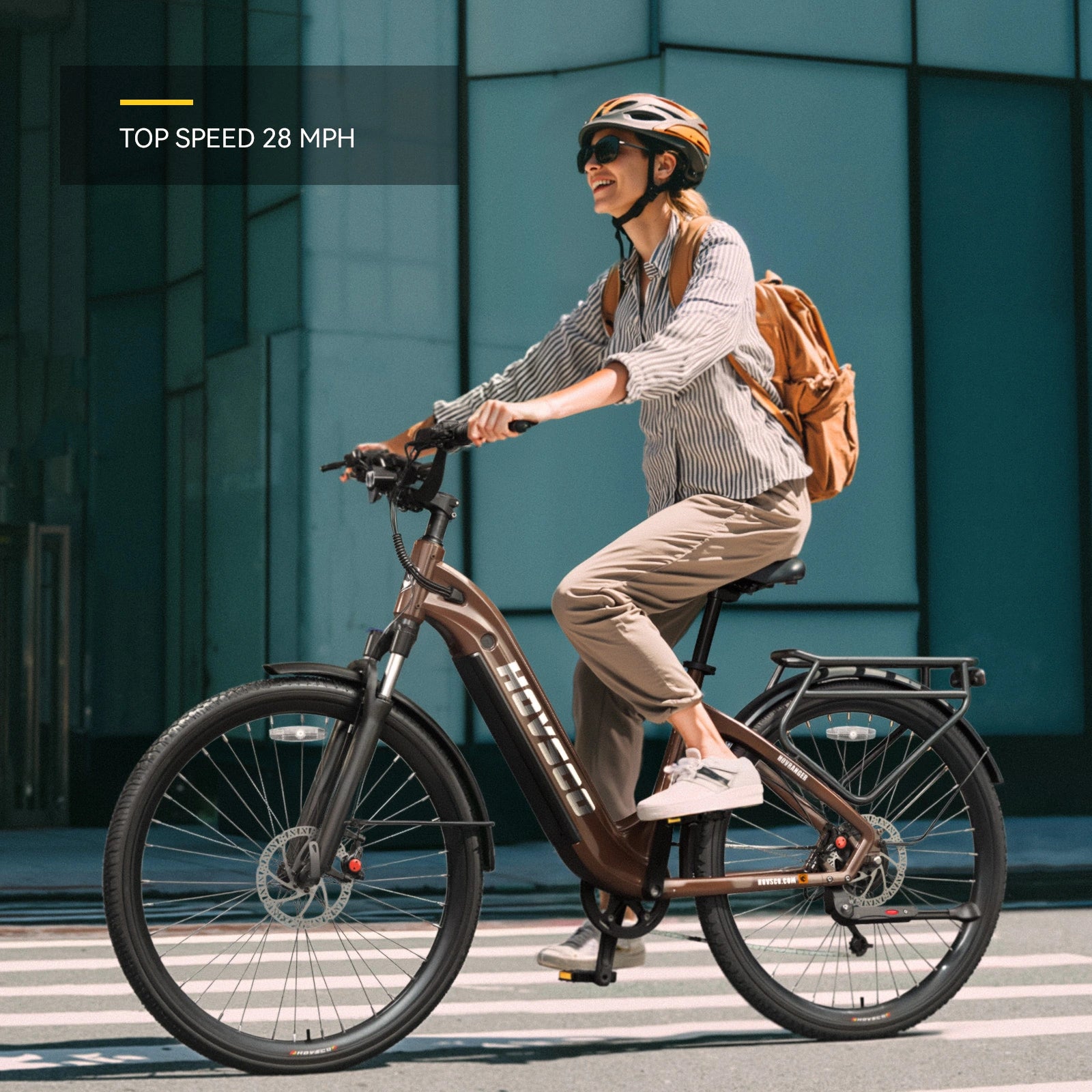 HOVSCO™ HovRanger 27.5" Step-Thru Commuter Bike