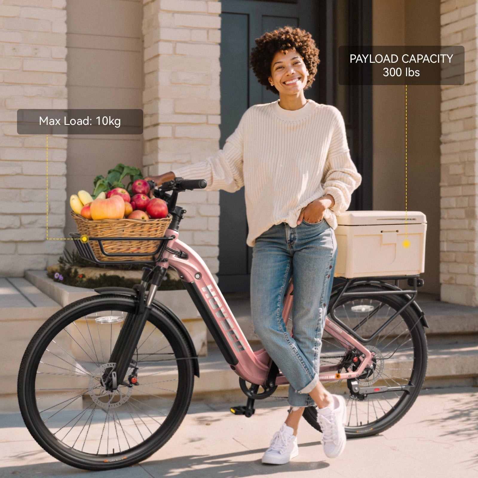 HOVSCO™ HovRanger 27.5" Step-Thru Commuter Bike