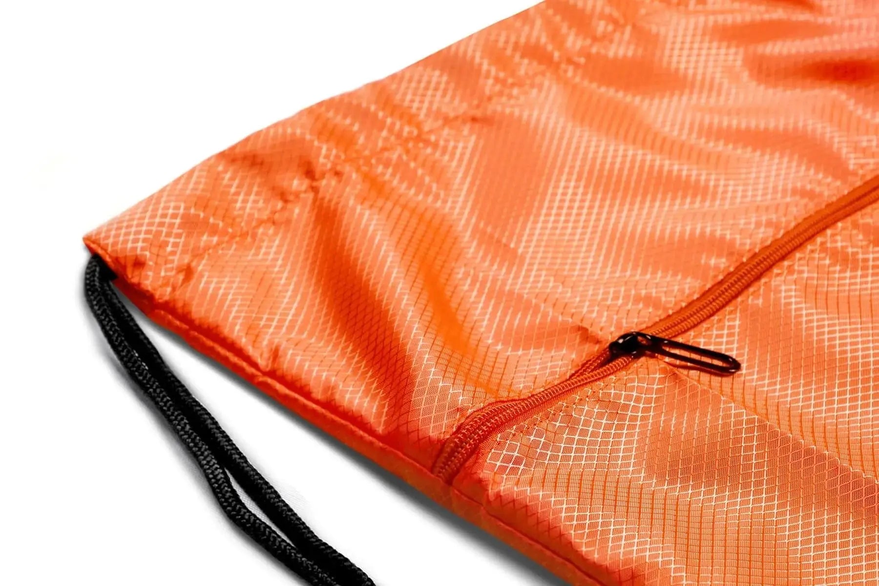 Hovsco Drawstring Backpack, Waterproof with Zip Pocket For Cycling HOVSCO