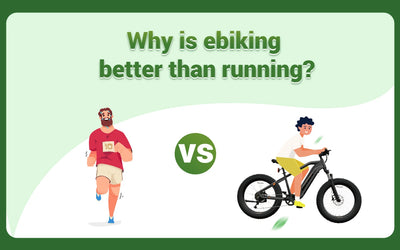 Ebiking VS. Running: Electrify Your Fitness