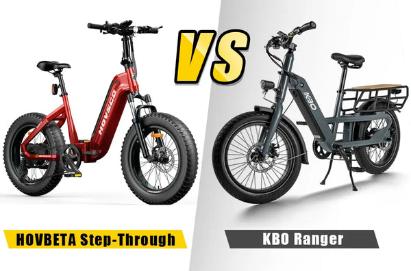 HovBeta Step-Through Ebike vs KBO Ranger Ebike