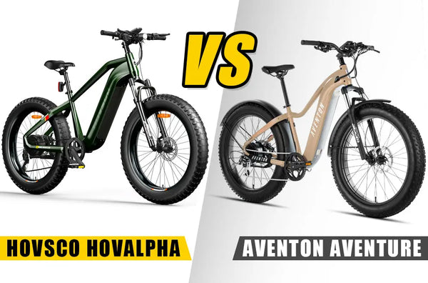 Hovsco HovAlpha vs Aventon Aventure 26" Fat Tire Ebike Comparison