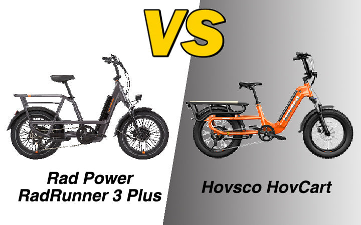 Comparing Cargo Ebike: HovCart and RadRunner 3 Plus, Who Hauls It All? - HOVSCO 