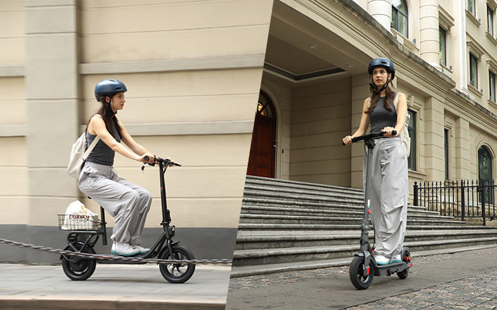 Sit or Stand? A Comprehensive Guide on Electric Scooters with Seat - HOVSCO 