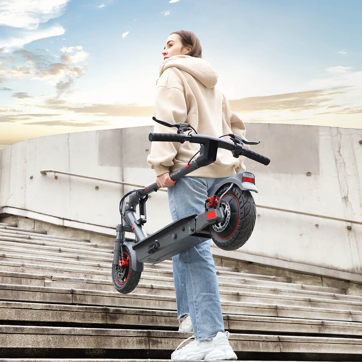 HOVSCO™ 10" Folding Electric Scooter For Adult - HOVSCO 