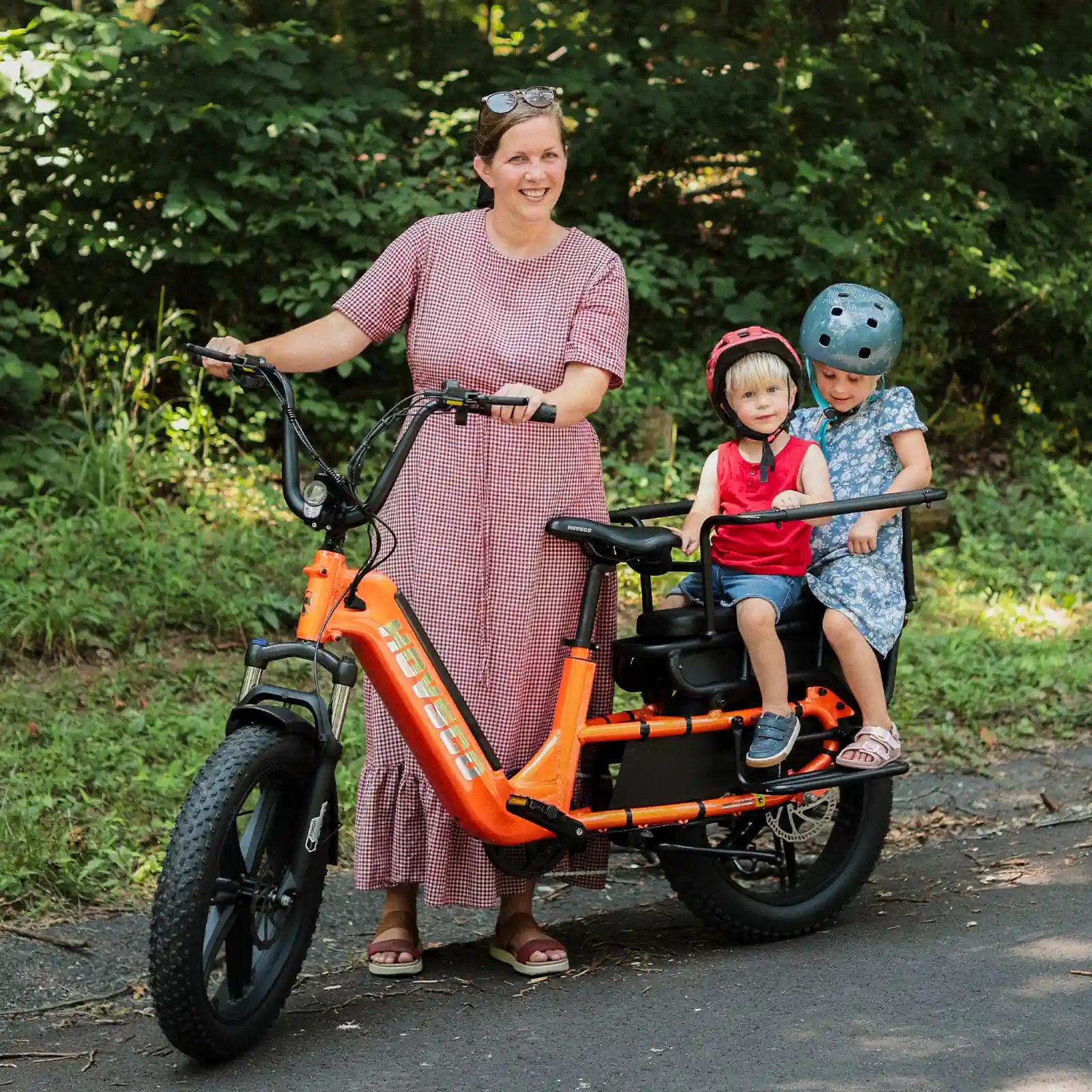 HOVSCO™ HovCart 20“ Step-Thru Electric Fat Tire Cargo Bike