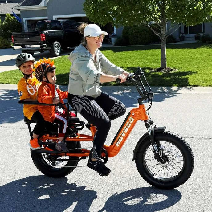 HOVSCO™ HovCart 20“ Step-Thru Electric Fat Tire Cargo Bike