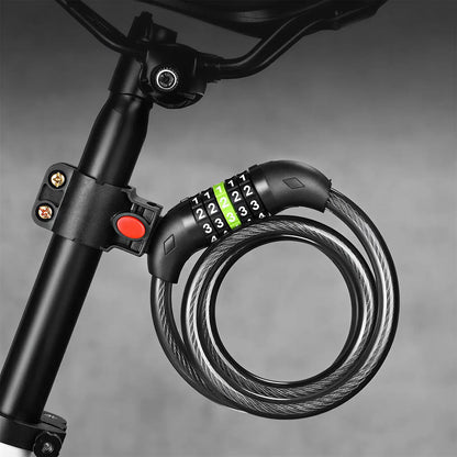 HOVSCO Handlebar Bag + Phone Holder + Bike Lock Set