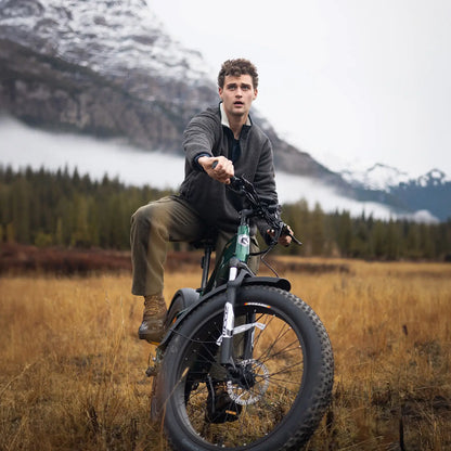 HOVSCO™ HovAlpha 26" Fat Tire Electric Bike