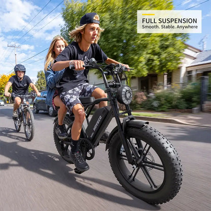 HOVSCO™ HovGtrs 1500W Moped-style Electric Bike