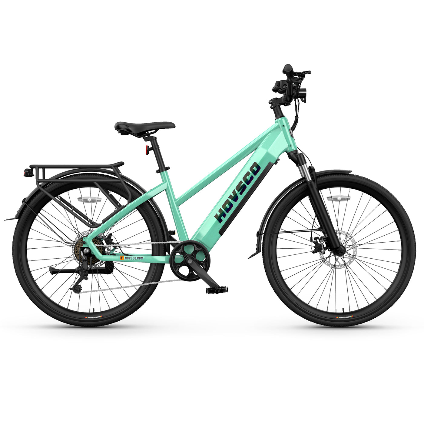 HOVSCO™ HovCity 27.5" Step-Thru Cruiser Electric Bike For Adults