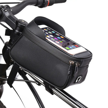 HOVSCO Handlebar Bag + Phone Holder + Bike Lock Set