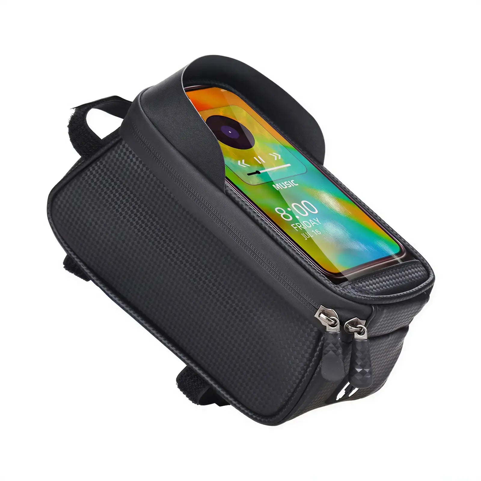 HOVSCO Handlebar Bag + Phone Holder + Bike Lock Set