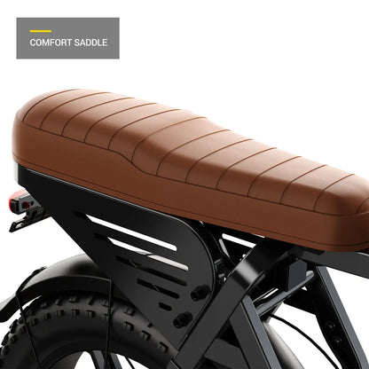 (Pre-Order) HOVSCO™ HovGtrs Ultra 1500W Dual Battery Moped-Style Electric Bike