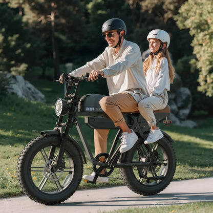 (Pre-Order) HOVSCO™ HovGtrs Ultra 1500W Dual Battery Moped-Style Electric Bike