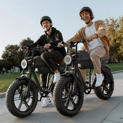(Pre-Order) HOVSCO™ HovGtrs Ultra 1500W Dual Battery Moped-Style Electric Bike