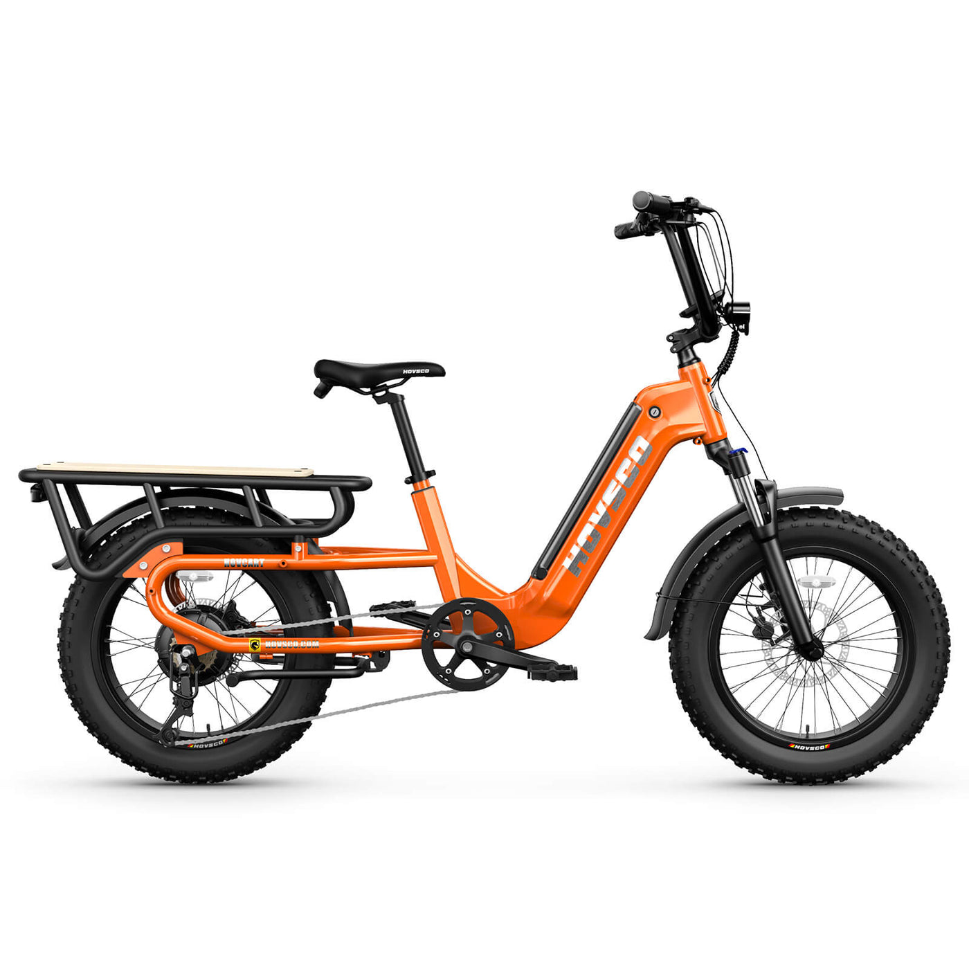 HOVSCO™ HovCart 20“ Step-Thru Electric Fat Tire Cargo Bike