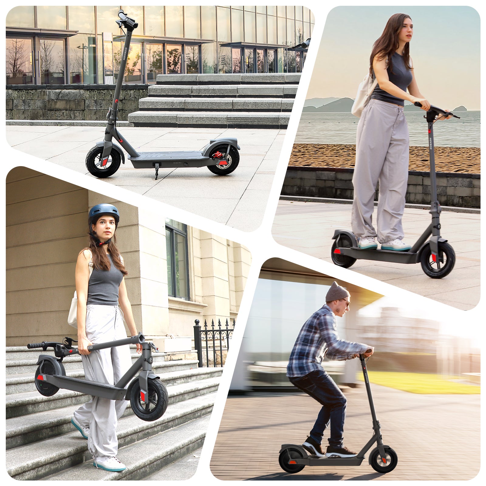 HOVSCO™ 10" Folding Electric Scooter For Adult - HOVSCO 