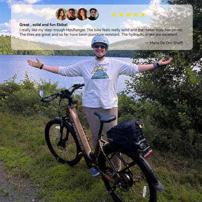 HOVSCO™ HovRanger 27.5" Step-Thru Commuter Bike