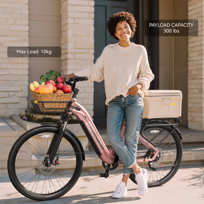 HOVSCO™ HovRanger 27.5" Step-Thru Commuter Bike