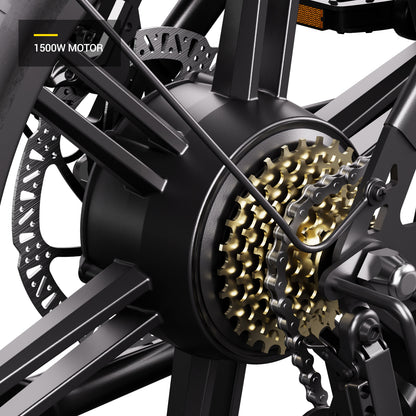 HOVSCO™ HovGtrs 1500W Moped-style Electric Bike