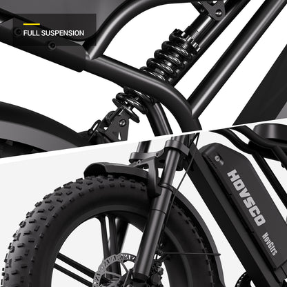 HOVSCO™ HovGtrs 1500W Moped-style Electric Bike