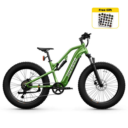 HOVSCO™ HovScout 26" Full Suspension Fat Tire Ebike