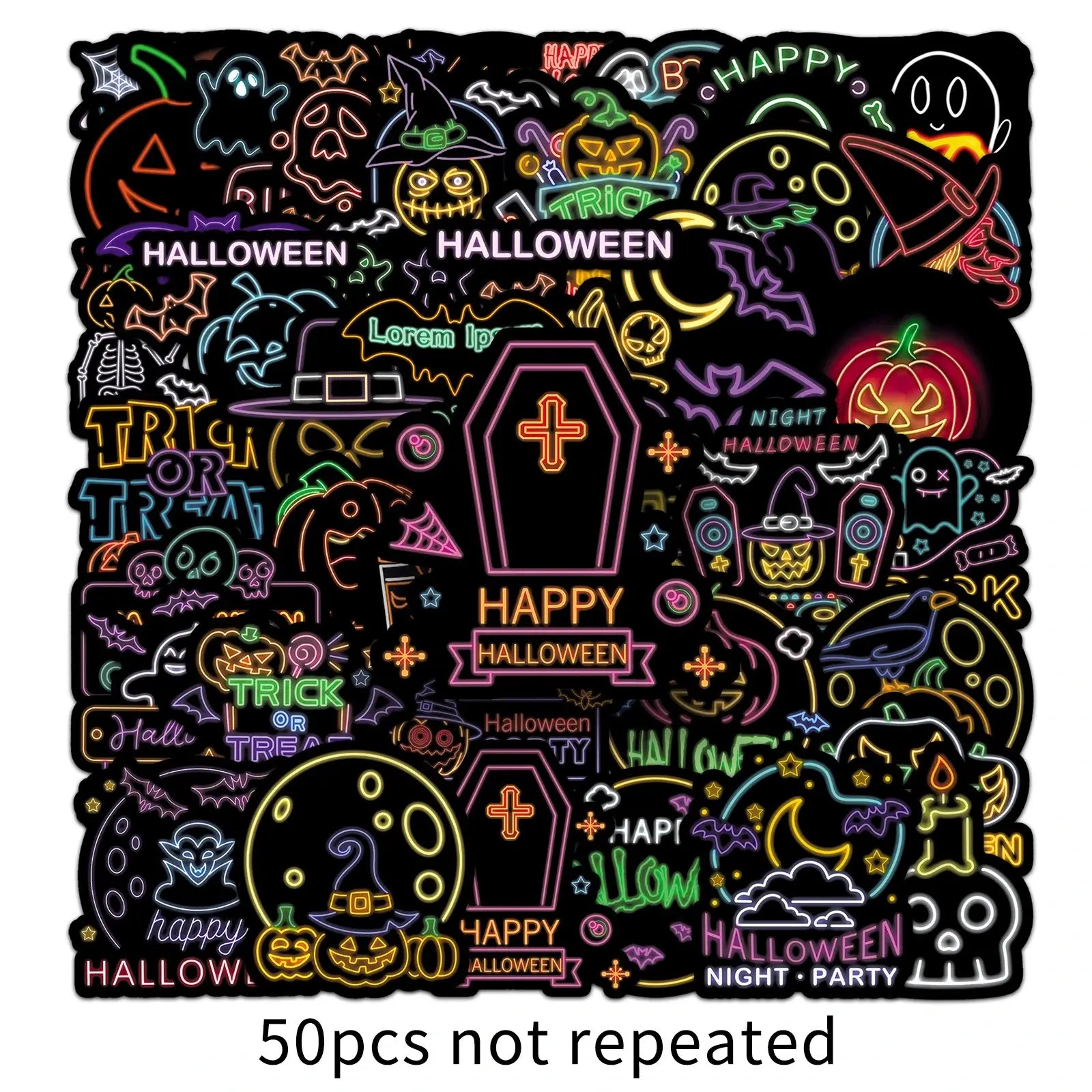 Spooky Stickers Pack（50pcs）