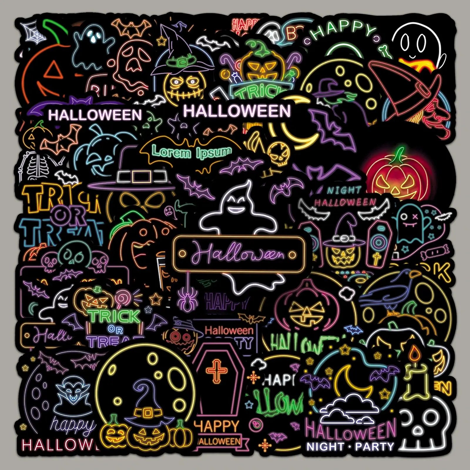 Spooky Stickers Pack（50pcs）