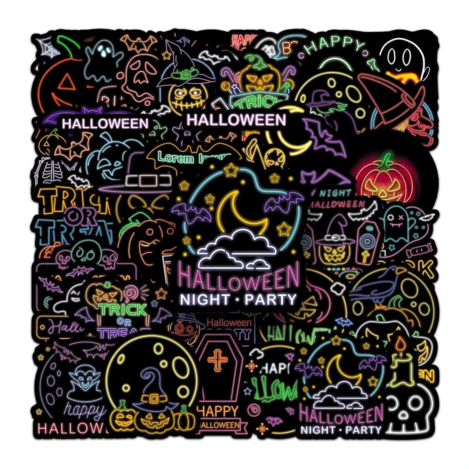 Spooky Stickers Pack（50pcs）