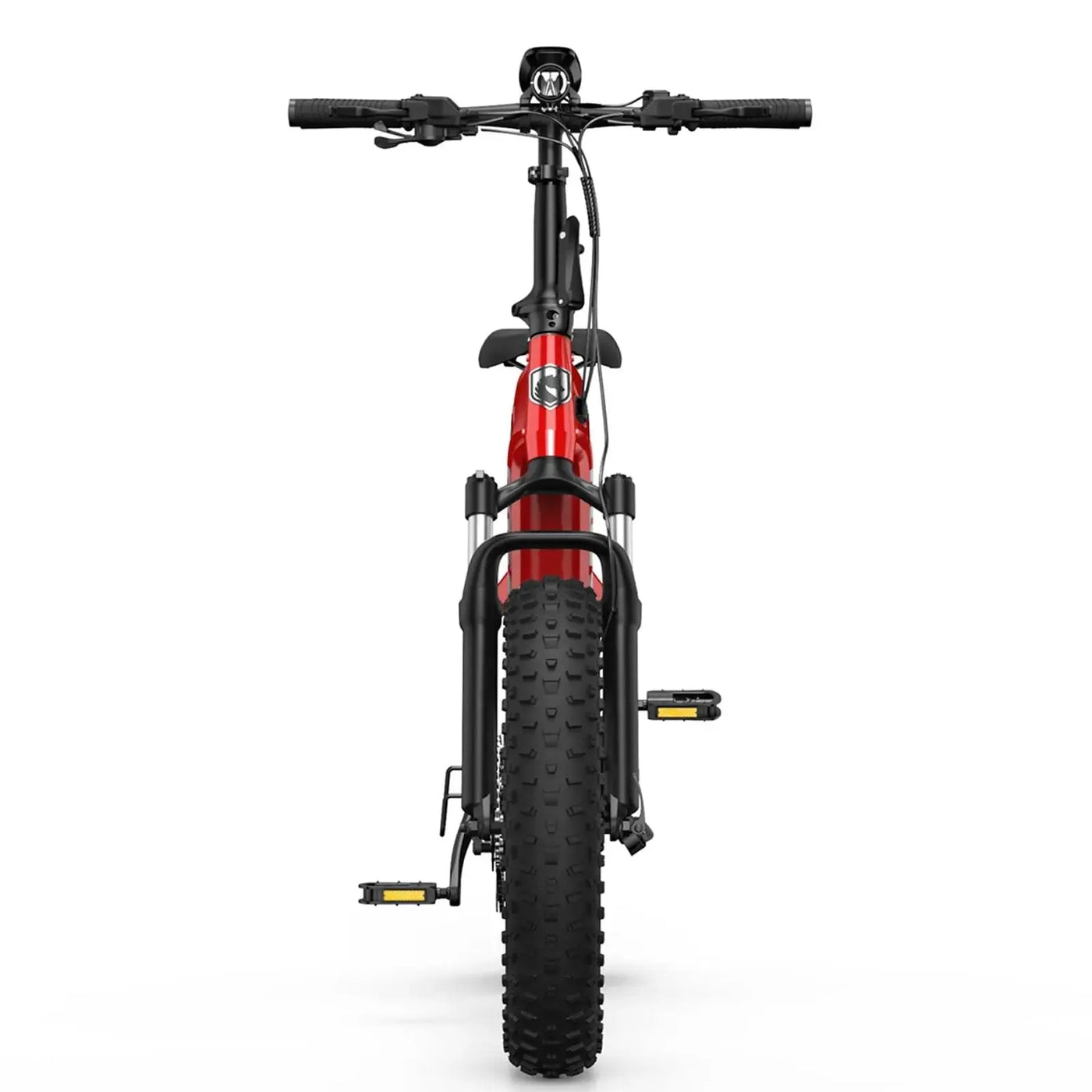 HOVSCO HovBeta 20" Foldable Fat Tire All Terrain Electric Bike Red