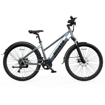 HOVSCO HovCity 27.5" Step-Thru Cruiser Electric Bike For Adults HOVSCO